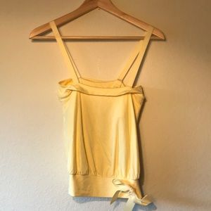 VINTAGE YELLOW COTTON TOP